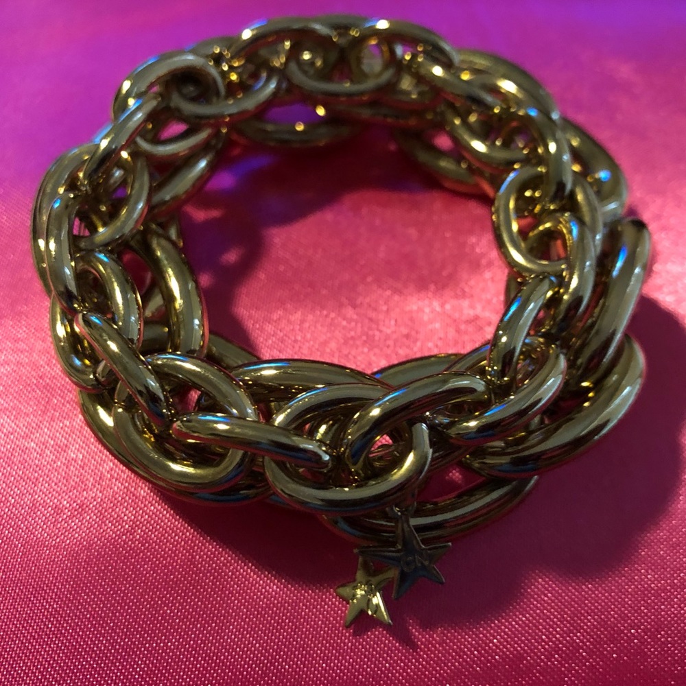 Stretch Link Bangle Bracelets - image 1